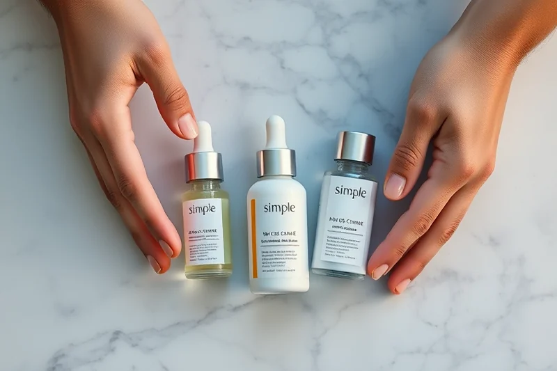 simple skincare layering product — Simple Skincare Layering Product (the finished result)
