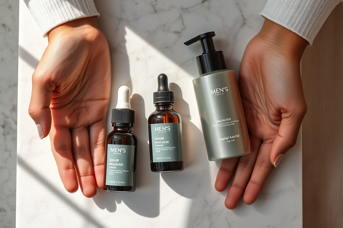 men's skin care — Men'S Skin Care (the finished result)