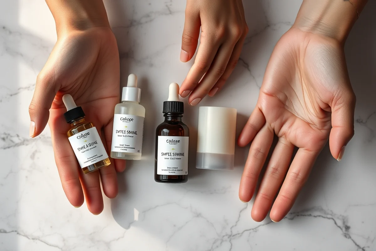 simple skincare layering skin — Simple Skincare Layering Skin (the finished result)